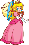 Princess Peach and Perry from Super Princess Peach.