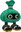 Rendered model of the Tracks enemy in Super Mario Galaxy.