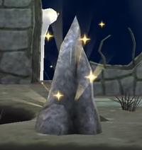 A stalagmite in Super Mario Galaxy