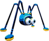 Artwork of the Skeeter enemy in Super Mario Sunshine.