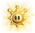 A Shine Sprite in Super Mario Sunshine.