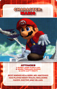 A card from Super Smash Bros. Melee Battle Cards.