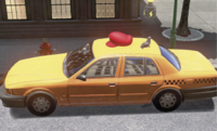 A Taxi in Super Mario Odyssey