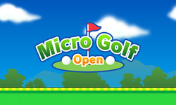Micro Golf Open title screen
