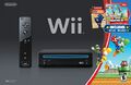Black Wii bundle also consisting of New Super Mario Bros. Wii and the Super Mario Galaxy Original Soundtrack album