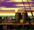 The treasure box releases the letter G