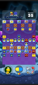 Stage 505 from Dr. Mario World
