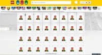 An HTML game made to promote the Lego Mario series of toys.