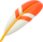 Artwork of a Cape Feather from Mario Kart 8 Deluxe.
