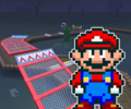 The course icon of the R/T variant with Mario (SNES)