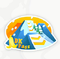 A sticker in Mario Kart World