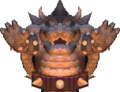 The mechanical Bowser Statue as seen in the minigame