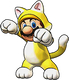 Sprite of Cat Mario, from Puzzle & Dragons: Super Mario Bros. Edition.