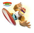 Funky Kong as he appears in the Nintendo Switch version of Donkey Kong Country: Tropical Freeze