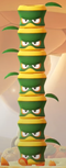Screenshot of a Gamboo tower from Super Mario Bros. Wonder