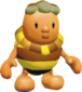 Artwork of the Dune Buddy in Super Mario Sunshine.