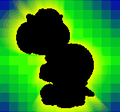 A Dark Koopa from Super Paper Mario