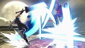 The Limit Break version of Cross Slash in Super Smash Bros. Ultimate