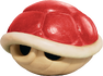 Artwork of a Red Shell for The Super Mario Bros. Movie