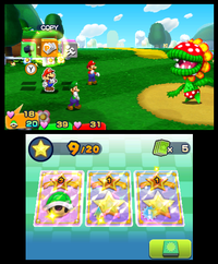 Mario & Luigi: Paper Jam screenshot.