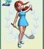 Artwork of Grace from Mario Golf: Advance Tour.