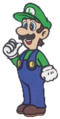 Luigi giving a thumbs-up