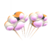 The Calico Toe-Bean Balloons from Mario Kart Tour