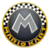 The icon of the Metal Mario Cup from Mario Kart Tour.