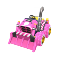 Pink Dozer from Mario Kart Tour