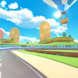 N64 Luigi Raceway in Mario Kart Tour