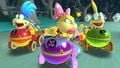 Larry in the Apple Kart on DS Luigi's Mansion