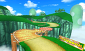 Wii Mushroom Gorge in Mario Kart 7