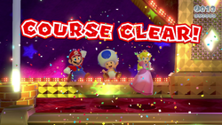 Thumbnail for "Course Clear!" from Super Mario 3D World + Bowser's Fury used for Nintendo Music