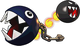 Chain Chomp & Flame Chomp (Boss, replaces Lemmy once recruited)