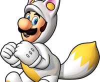 White Kitsune Luigi in Puzzle & Dragons: Super Mario Bros. Edition