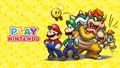 Picture featuring the Play Nintendo logo and artwork for Mario & Luigi: Bowser's Inside Story + Bowser Jr.'s Journey
