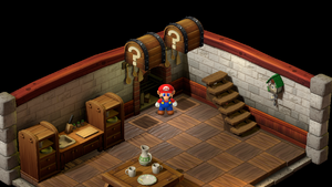 Second and third Treasures in Rose Town of Super Mario RPG.