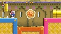 The second Wonder Token in the level Pipe Park in Super Mario Bros. Wonder