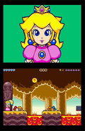 Early screenshot of Super Princess Peach
