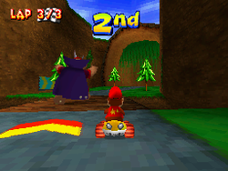 Wizpig's First Strike from Diddy Kong Racing DS