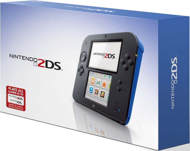 File:2DS Blue Package.jpg - Super Mario Wiki, the Mario encyclopedia