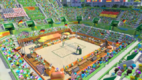 The Beach Volleyball Arena, as pictured in Mario & Sonic at the Rio 2016 Olympic Games (Wii U).