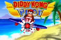 Title screen for Diddy Kong Pilot