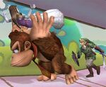 Donkey Kong's carrying abilities