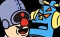 Dr. Crygor and Mike upon hearing about Doris 1's paranormal encounter