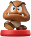 The Goomba amiibo, released for Mario & Luigi: Superstar Saga + Bowser's Minions