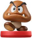 The Goomba amiibo, released for Mario & Luigi: Superstar Saga + Bowser's Minions