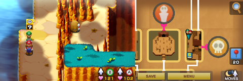 Last block in Hoohoo Mountain of Mario & Luigi: Superstar Saga + Bowser's Minions.