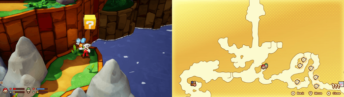Block 13 in Conductor Island from Mario & Luigi: Brothership
