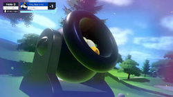 King Bob-omb's Special Shot in Mario Golf: Super Rush